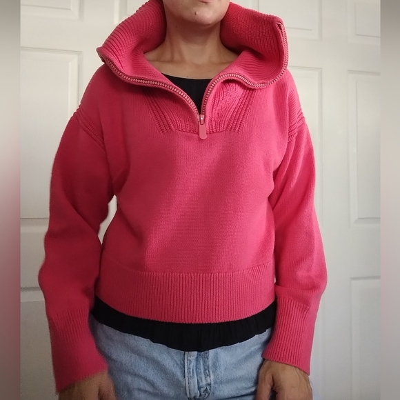 The Westside Cotton Pink Sweater XS - Picture 1 of 7